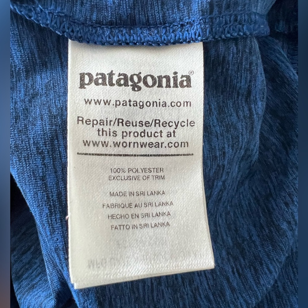 Patagonia Men's Capilene Cool Daily Shirt | Blue | Xtra Small - Picture 7 of 10